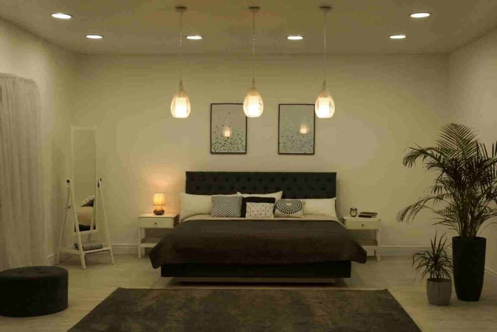 déco chambre adulte luminaire